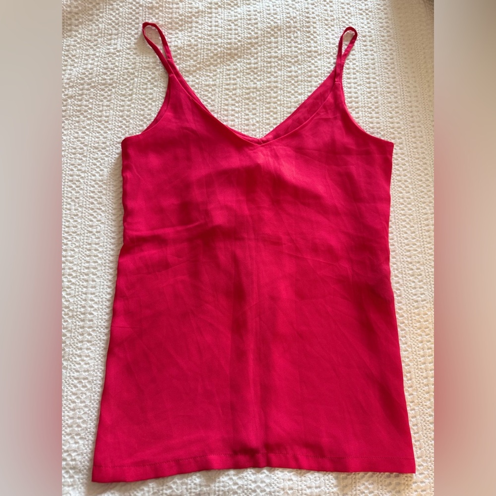 NWT H&M Vibrant Pink Camisole Top size 4